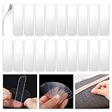 📌【AplicacióN Amplia】Esta belcro adhesivo doble cara fuerte es una herra mienta multiusos para la sala de estar, la cocina, la oficina del baño y el automóvil, se puede usar para fijar o pegar soportes para artículos, carteles, marcos de fotos, carcasas de teléfonos, es adecuada para azulejos, vidrio, madera , metal, plástico y otros materiales.