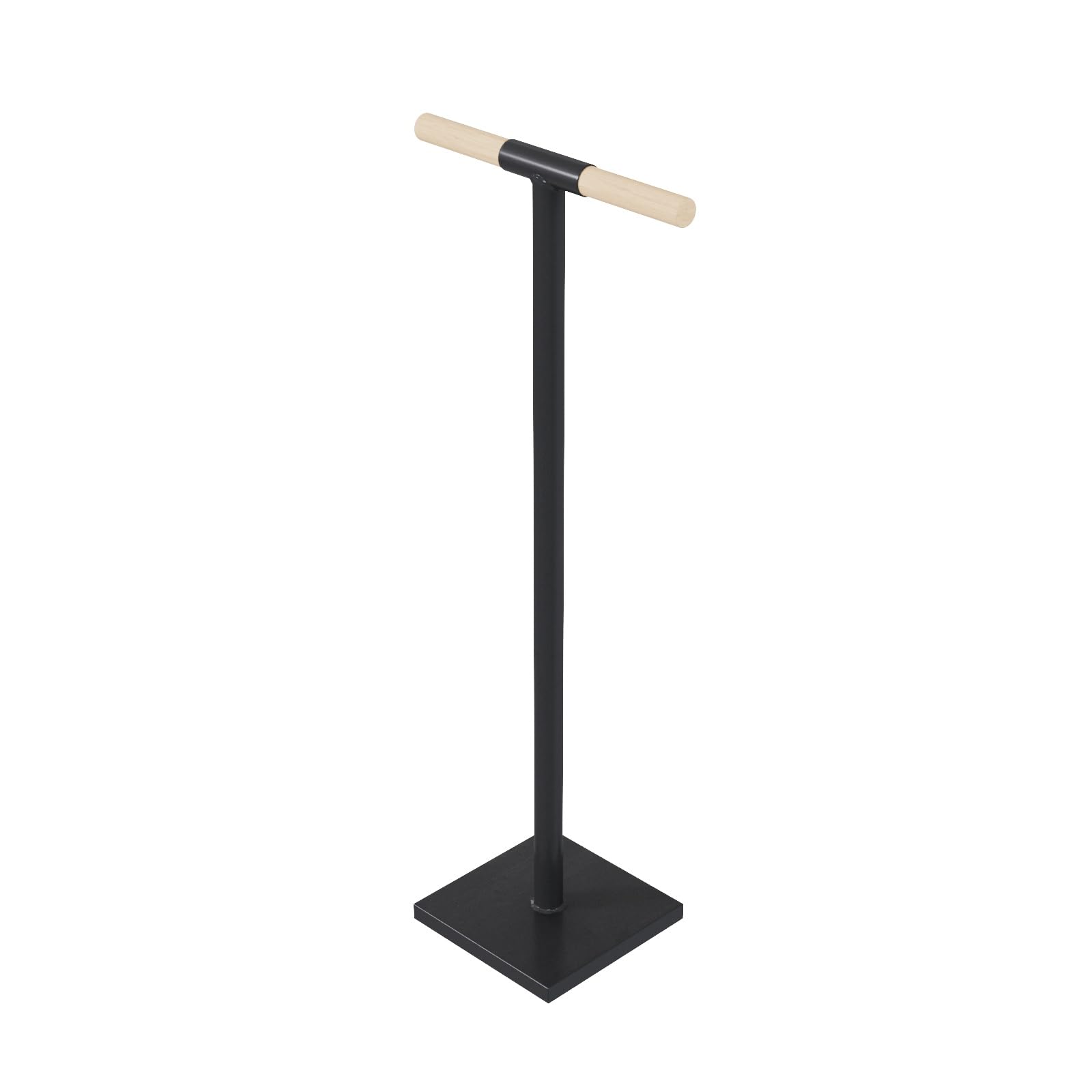 QLS Pilon à béton en acier 20 x 20 cm - Poids : 8 kg - Noir