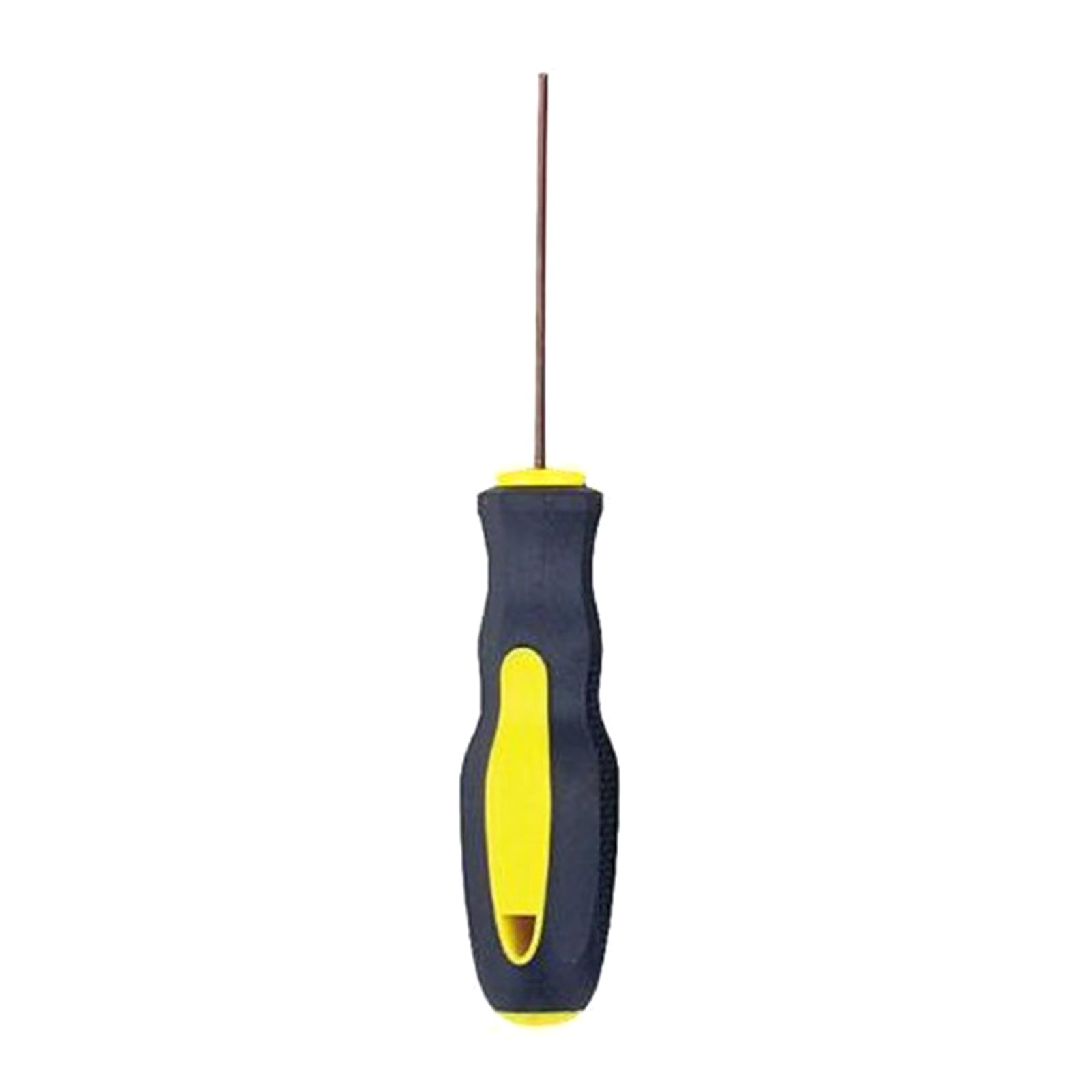 Queenyard Yellow&Black Allen Wrench Drill Bit Magnetic Hex Key Socket Hex Bit Allen Screwdriver Bit With Rubber Handle Screwdriver 1.5Mm
