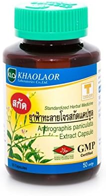 KHAOLAOR Andrographis Paniculata Extract 50 Capsule