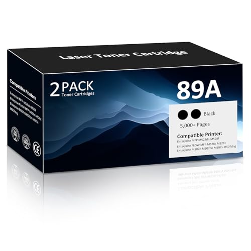 Toner 89A CF289A haute précision pour des impressions de textes ultra nets sur M507