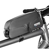 Amazon | ROCKBROS(ロックブロス)フレームバッグ 防水 ロードバイク 大