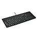 Wired Silm Keyboard with Touchpad - Portable Scissors Foot Structure - USB Port with 1 Hubs