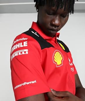 Camiseta Scuderia Ferrari - 2023 Team - Masculina - Vermelha