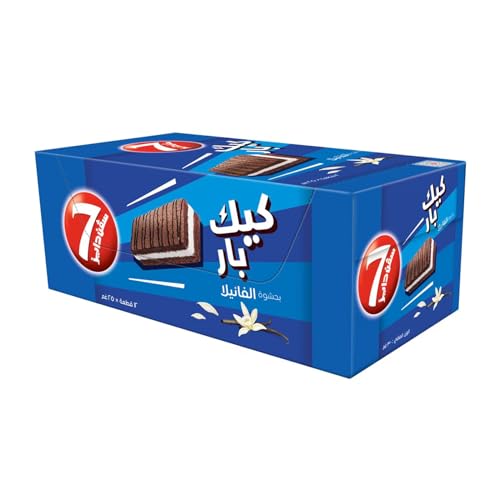 7 Days Cake Bar with Vanilla Filling 12 x 25 g
