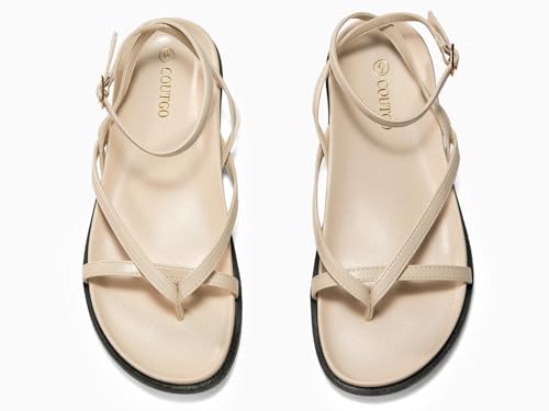 Image of Coutgo Women's Strappy Flat Sandals