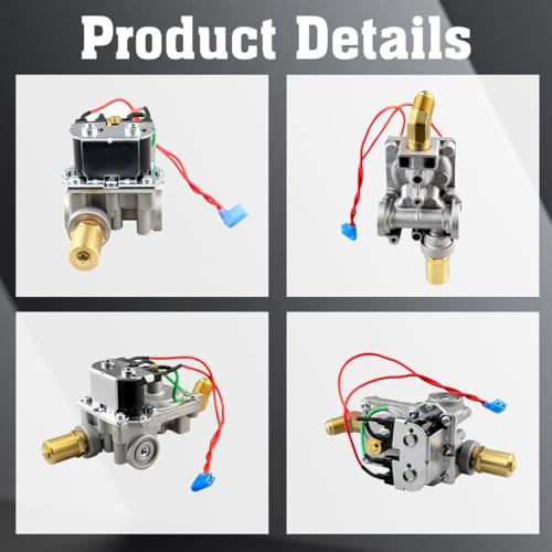 Image of GC10A-4E 92089 RV Water Heater Gas Valve Fits for Atwood 10 Gal Water Heaters with Rogers Solenoid RV Parts Replaces G10-1E, G10-3E, GC10-1E, GC10A-2E，93844, 93870, 93321, 92078