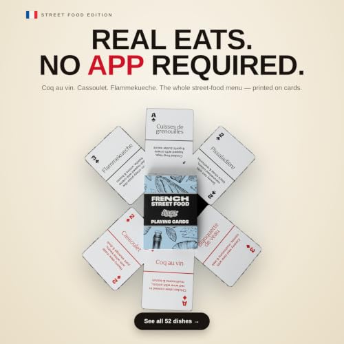Lingo French Street Food Playing Cards miniatura 6