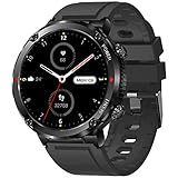 HOFIT Smart Watch, Sportuhr mit 1,6-Zoll-HD-Touchscreen, Telefonfunktion, Schrittzähler, Herzfrequenz- und Schlafmonitor, Kalorienzähler, Fitnessuhr für Herren