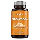FitBurner - Quemagrasas - Control Peso - L Carnitina + Garcinia Cambogia + 9 Vitaminas - PARA 3 MESES - 90 Cápsulas