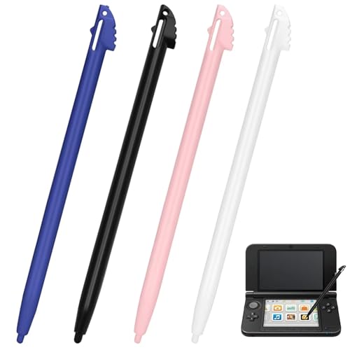 4 penne per 3DS XL, Nintendo 3ds XL, pennino capacitivo per console da gioco 3DSXL (4 colori)
