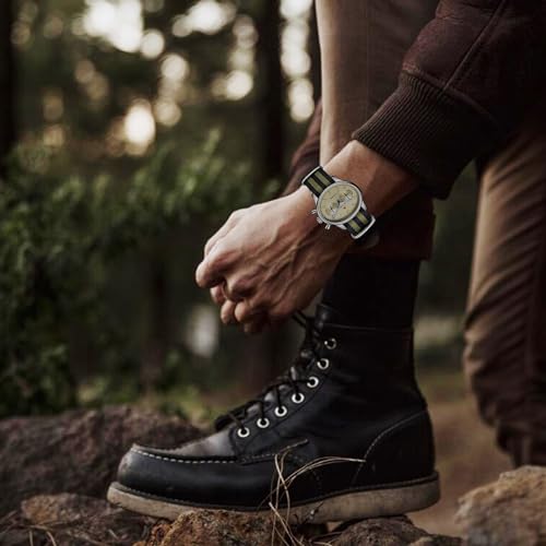 Image of HEMUDU Seagull 1963 ST19 Movement 40mm 38mm Mechanical Chronograph Sapphire Movement Swan Neck Men Watch