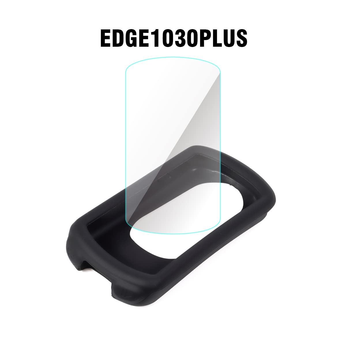 Custodia In Silicone E Vetro Temperato Per Garmin Edge 530 - Cover