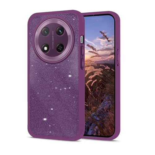 Coque Honor X9c antichoc paillet&eacute;e avec protection double couche mince TPU silicone amovible