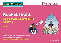 Read Write Inc Phonics: Pink Set 3 More Storybook 3 Rocket flight 1382036868 Book Cover