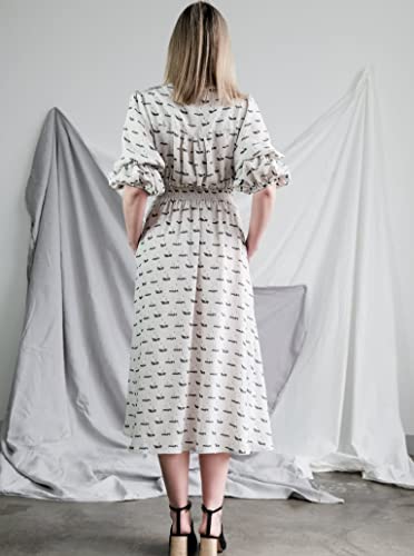 Style Arc Sewing Pattern - Belle Woven Dress (Sizes 10-22), Multicoloured - Image 4