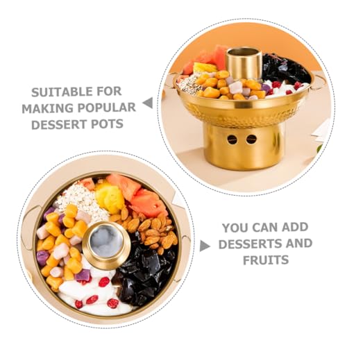 Olla para postres de acero inoxidable GLEAVI 18cm miniatura 5