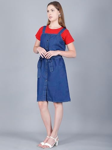 Codaisy blue denim dress – image 6
