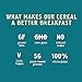 Seven Sundays Rise and Shine Muesli Cereal - 10 Oz Pouch - Strawberry Banana Nut - Certified Gluten Free Muesli - Non GMO, No Refined Sugar and Kosher