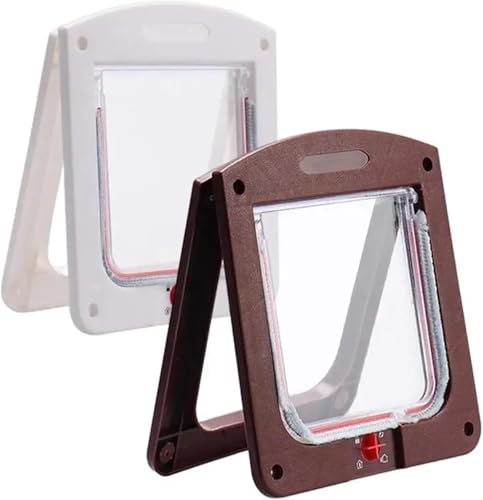 Puerta para mascotas e instalación exterior e interior JvFbjLF antiatasco 2
