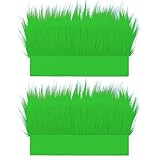 SHEHARUHI 2 Pcs Green Halloween Headbands Grinch Hair St. Patrick's Day Costume Accessories Green Spirit Wear Crazy Hats