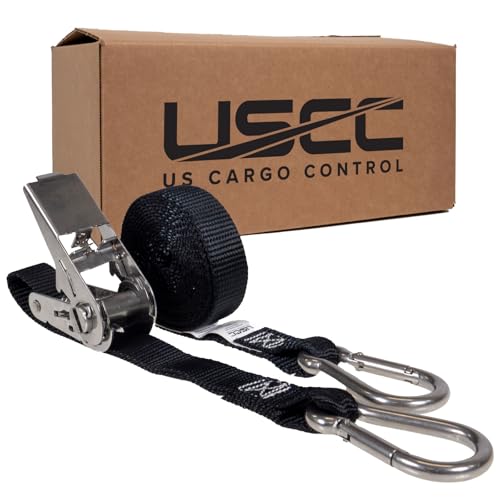 Marine Ratchet Straps 1"x10 Ft 40-Pack – SS Carabiner