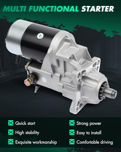 Image of SCITOO Starter Motor fit for Dodge for Ram 2500 1994-2002,for Dodge for Ram 3500 1994-2002 Replacement Starter SND0038,17548