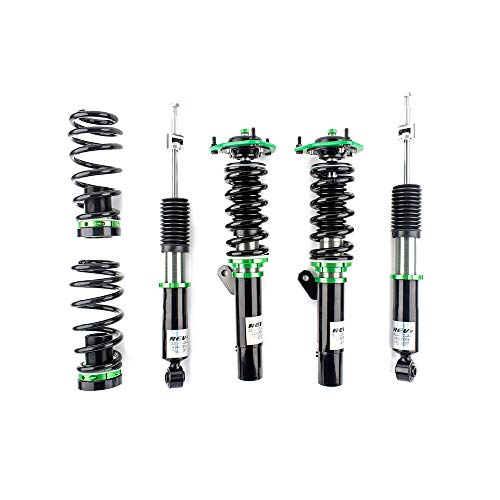 Rev9 R9-HPX-1024_1 Hyper-Street ONE Adjustable Coilover Lowering Kit, Compatible With Audi A3 / A3 QUATTRO / S3 (8P) 2006-13 (54.5 mm FLM)
