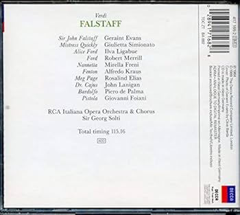 Giuseppe Verdi, Sir Georg Solti, Geraint Evans, Mirella