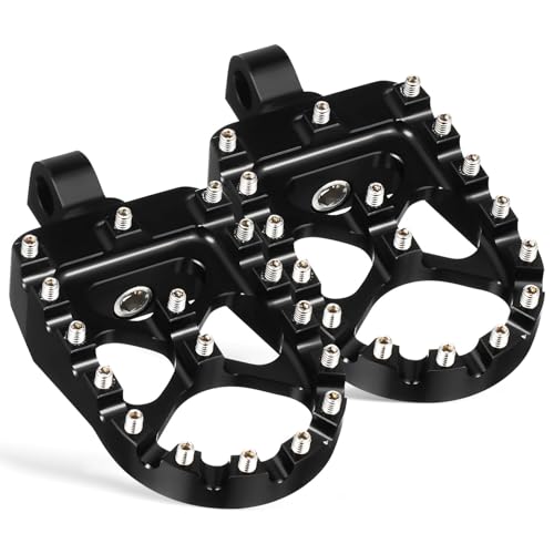 Pédale de moto antidérapante en aluminium pour éviter les glissements