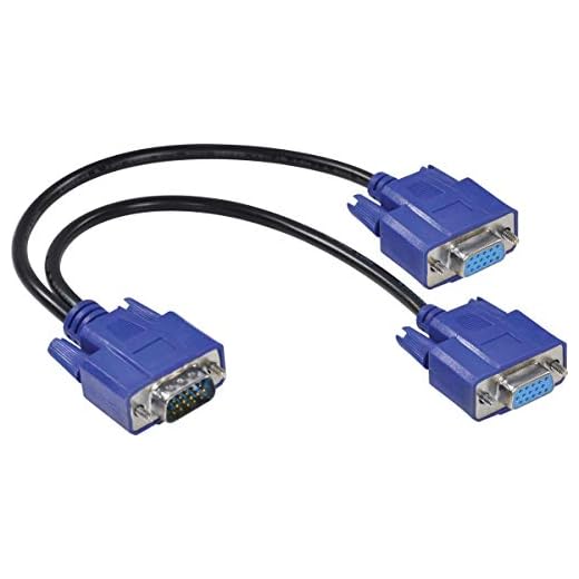 Cabo Y Vga Macho X 2 Vga Fêmea 15 Pinos Avy-1M/2F, Vinik, 23544