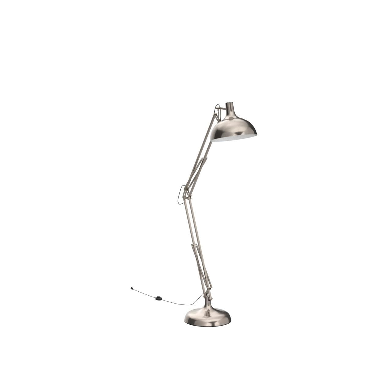 Qazqa Hobby fl - Lampada da terra Moderno - 1 luce - L 380 mm - Acciaio - Retrò - Soggiorno I Camera da letto