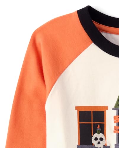 Image of Gymboree Boys and Toddler Embroidered Graphic Long Sleeve Layered T-Shirts
