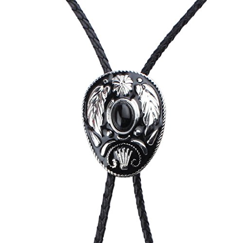 F Fityle Gravata De Couro De Esmalte De Asas De Bolo Em Prata