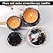 2 Set Silicone Concrete Planter Molds Epoxy Resin Molds Round Candle Jar Molds Resin Bowl Mold for Resin Casting Candy Jewelry Storage Boxes Mold Flower Succulent Plant Pots Home Decoration DIY Crafts