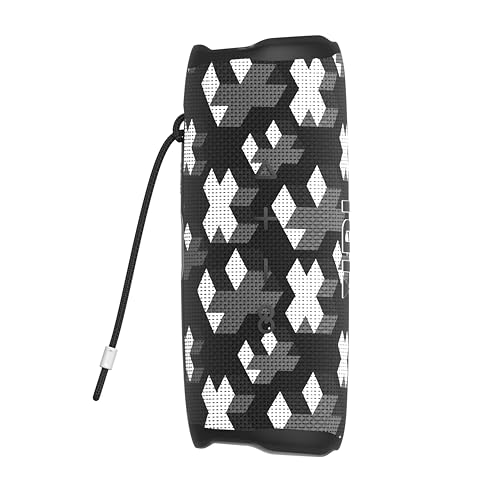 JBL x Martin Garrix Flip 6 Bluetooth Box in Cool Grey – Wasserdichter, tragbarer Lautsprecher mit 2-Wege-Lautsprechersystem für kraftvollen Sound – Bis zu 12 Stunden kabellos Musik abspielen – Bild 6