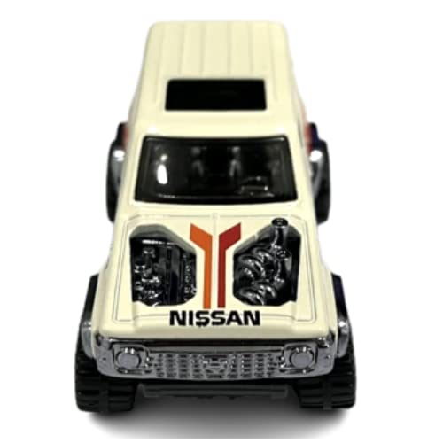 Hot Wheels Nissan Patrol Custom escala 1:64 miniatura 3