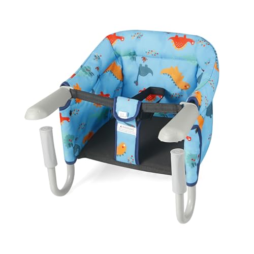 PandaEar Quick Clip On High Chair with Storage Bag, Portable...