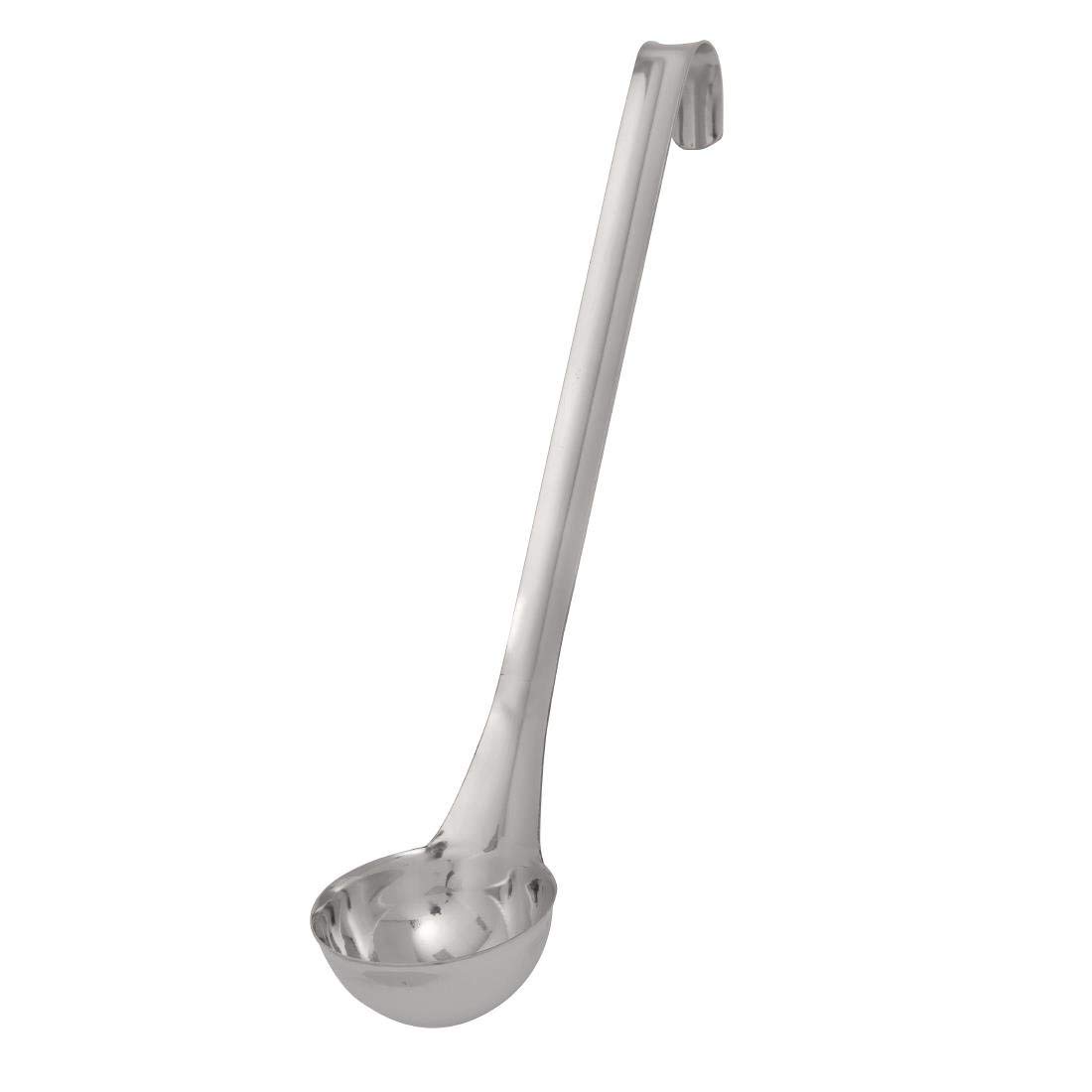 Vogue Plain Stainless Steel Ladle 65ml - Cooking Serving Kitchen Utensil L648