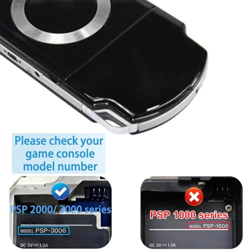 Image of OSTENT Battery Protector Cover Door Repair Parts Replacement for Sony PSP 2000 /3000 Color Black