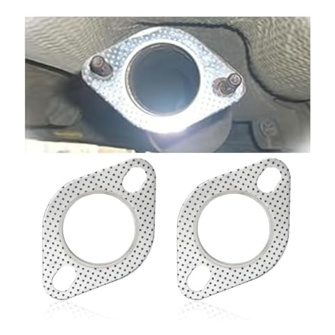 JOYCOURT 2PCS Car Exhaust Gasket Cover