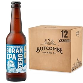 Butcombe Brewery, Goram IPA Zero Alcohol Bottles, Vegan Friendly, Stone fruit, Citrus, and Bitter Notes, 12 x 330ml Butcombe Brewery, Goram IPA Zero Alcohol Bottles, Vegan Friendly, Stone fruit, Citrus, and Bitter Notes, 12 x 330ml – BUTCOMBE