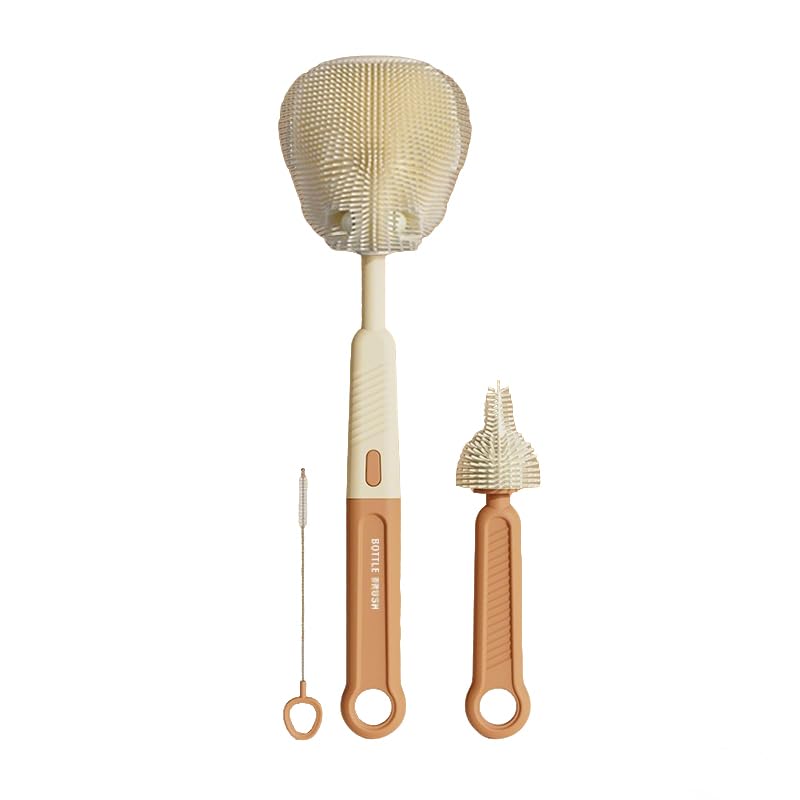 Cepillos para biberones naranja