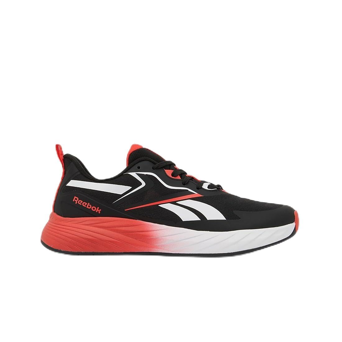 Reebok Men's Verse Trainers, Black/White/Energy Red, 42.5 EU, Black White Energy Red, 9.5 UK