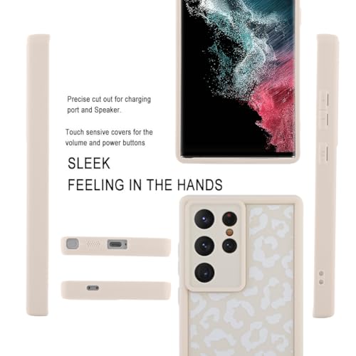 Image of Compatible with Samsung Galaxy S22 Ultra Case, White