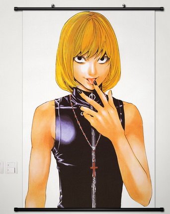 Amazon.com: Death Note Wall Scroll Poster Fabric Painting for