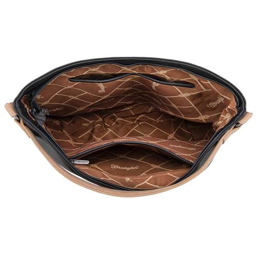Image of Wrangler Shoulder Bag Aztec Purse Embroidered Fringe