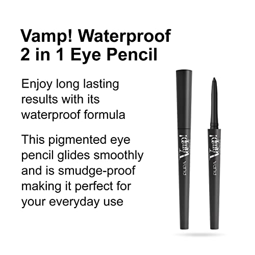 Delineador PUPA Milano Vamp! Waterproof 0.12 oz Negro miniatura 2