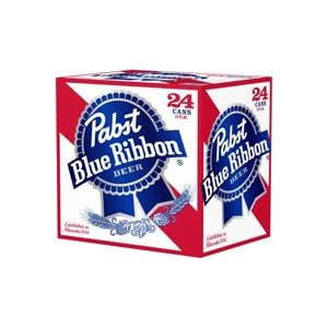 Pabst Blue Ribbon 12oz (355mL can) – 24 Pack