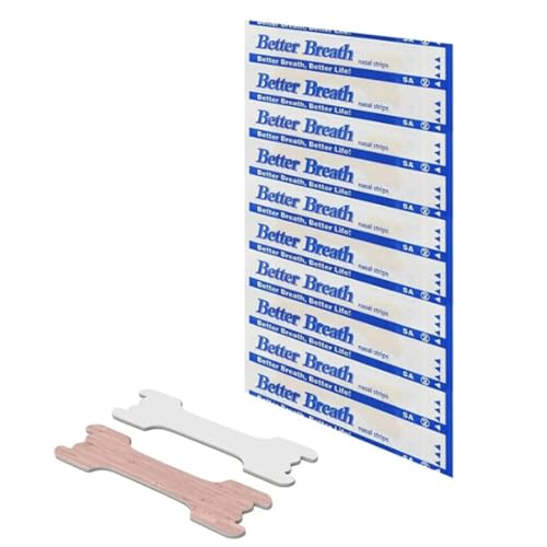 Tiras Nasales Para Dormir, Tiritas Nariz Respirar, Nose Strips, Anti Ronquidos Para Dormir, Tiras Antironquidos Nasal, para una Mejor Respiración al Dormir y Hacer Deporte (100 Unidades 